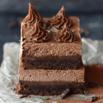 Chocolate Mousse Brownies: Creamy Layers With Decadent Flavor