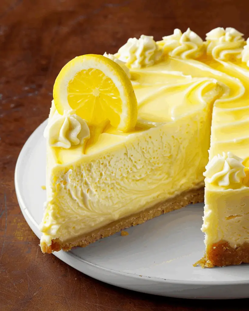 Lemon Cheesecake Recipe