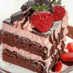 Strawberry Chocolate Cake