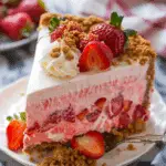 Strawberry Crunch Cheesecake