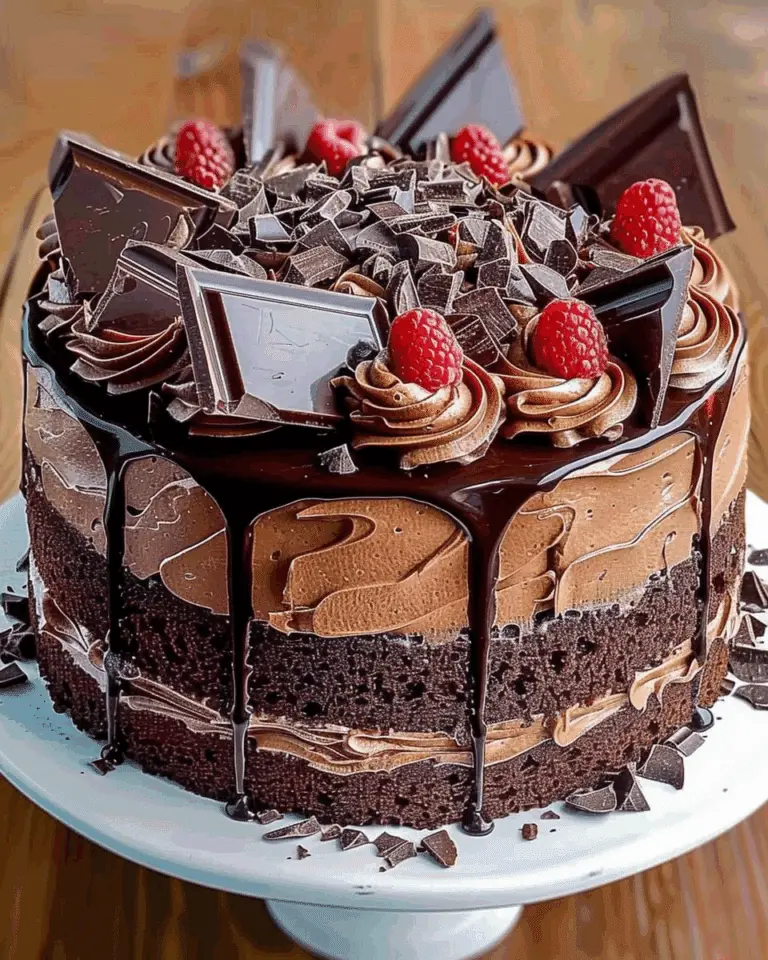 Triple Chocolate Cake