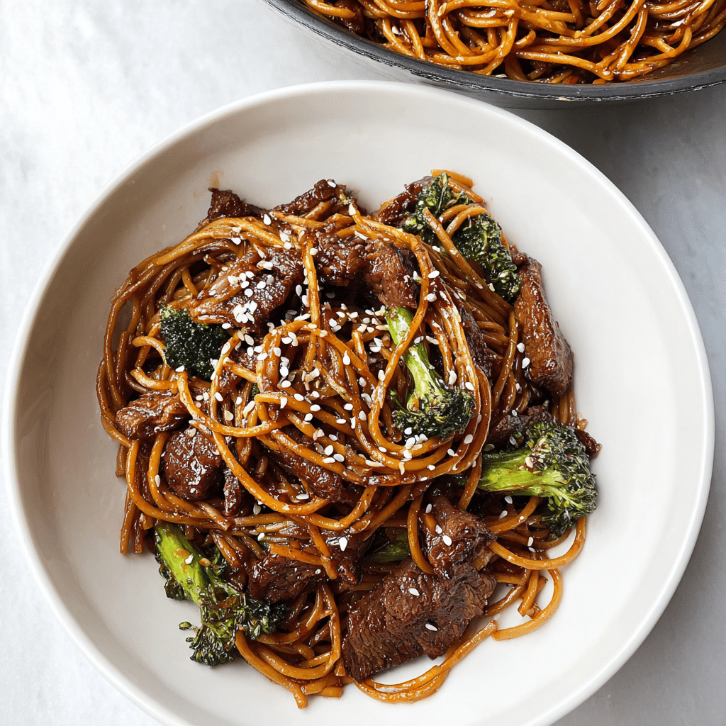 Beef and Broccoli Lomein Recipe - Recipe Image