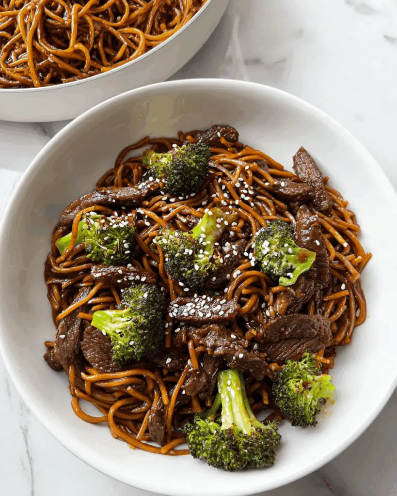 Beef and Broccoli Lomein Recipe