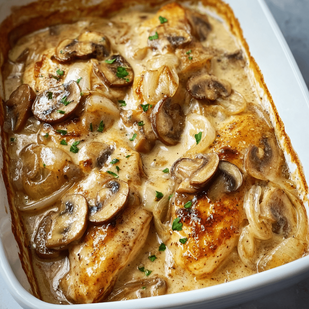 Creamy Chicken Casserole Recipe - Recipe Image
