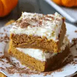 Old-Fashioned Pumpkin Bars with Cream Cheese Frosting