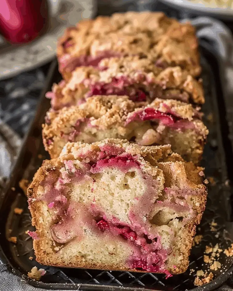 Best Cinnamon Rhubarb Bread