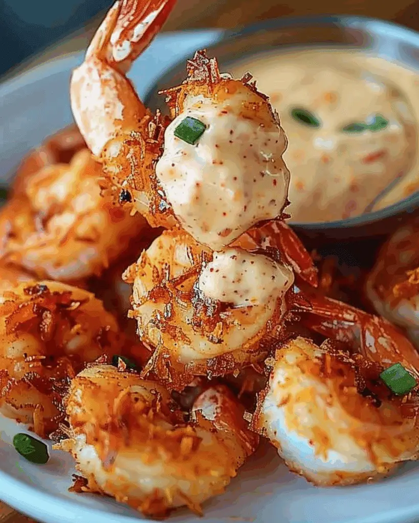Coconut Shrimp with Sweet Chili Mayo