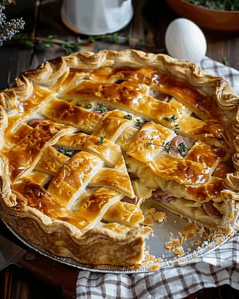Italian Easter Pie (Pizza Rustica)