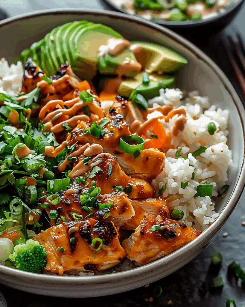 Bang Bang Chicken Bowl Recipe