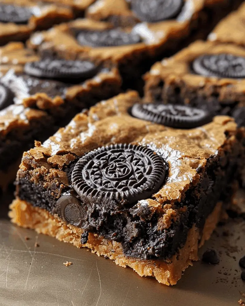 Amazing Slutty Brownies (Cookie Dough): 3 Decadent Layers