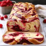Raspberry Swirl Brioche Loaf Recipe