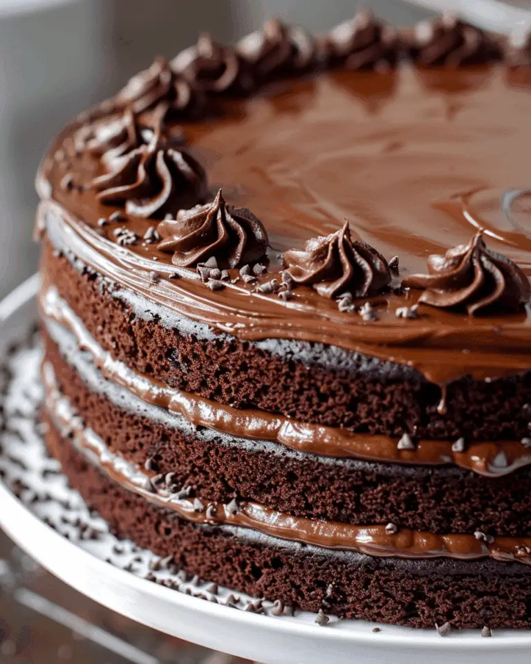 Choco-nilla Cake: Chocolate and Vanilla Layer Cake with Buttercream Frosting