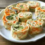 Veggie Dip Pinwheels