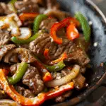 Best Sizzling Chinese Pepper Steak with Onions