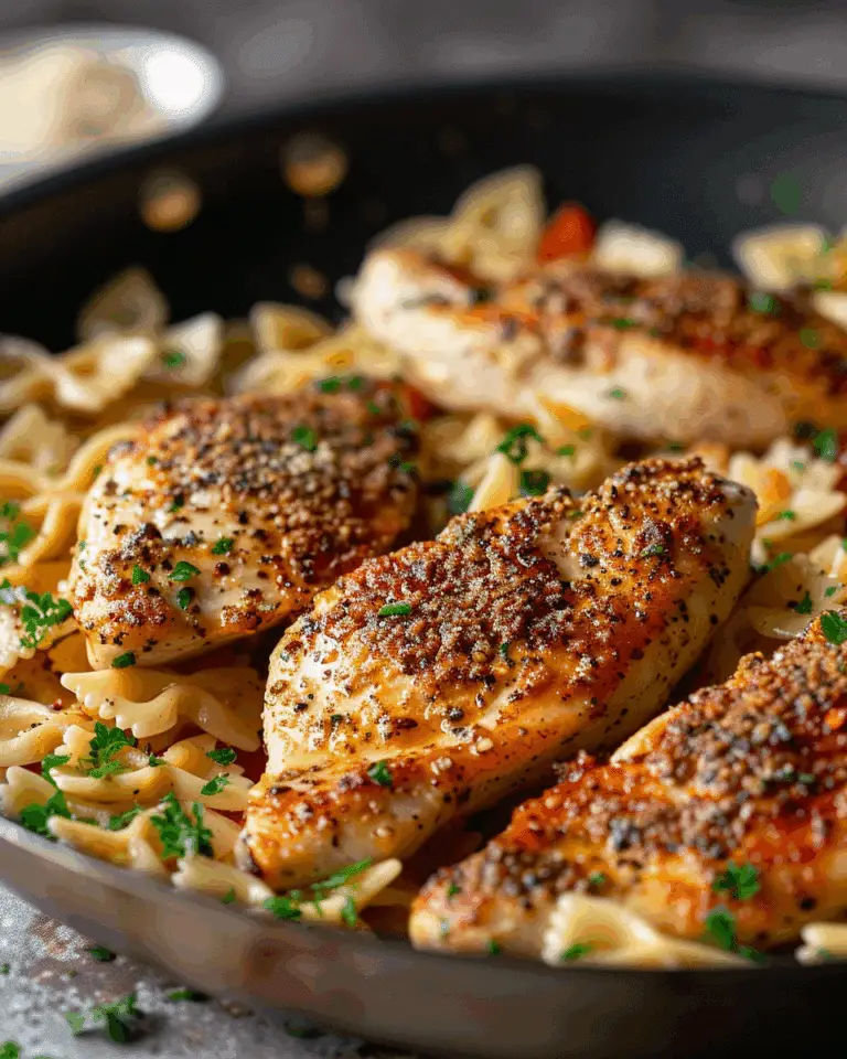 Creamy Chicken Farfalle Pasta (Gluten-Free)