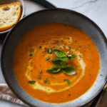 Creamy Roasted Veggie Soup