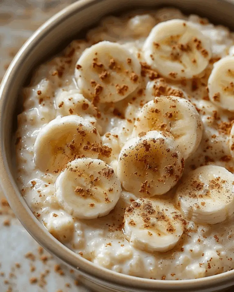 Cottage Cheese Banana Pudding Recipe