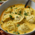 Delicious Curry Dumpling Soup