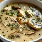 Rotisserie Chicken Mushroom Soup