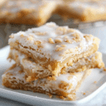 Irresistible Soft Baked Maple Donut Bars