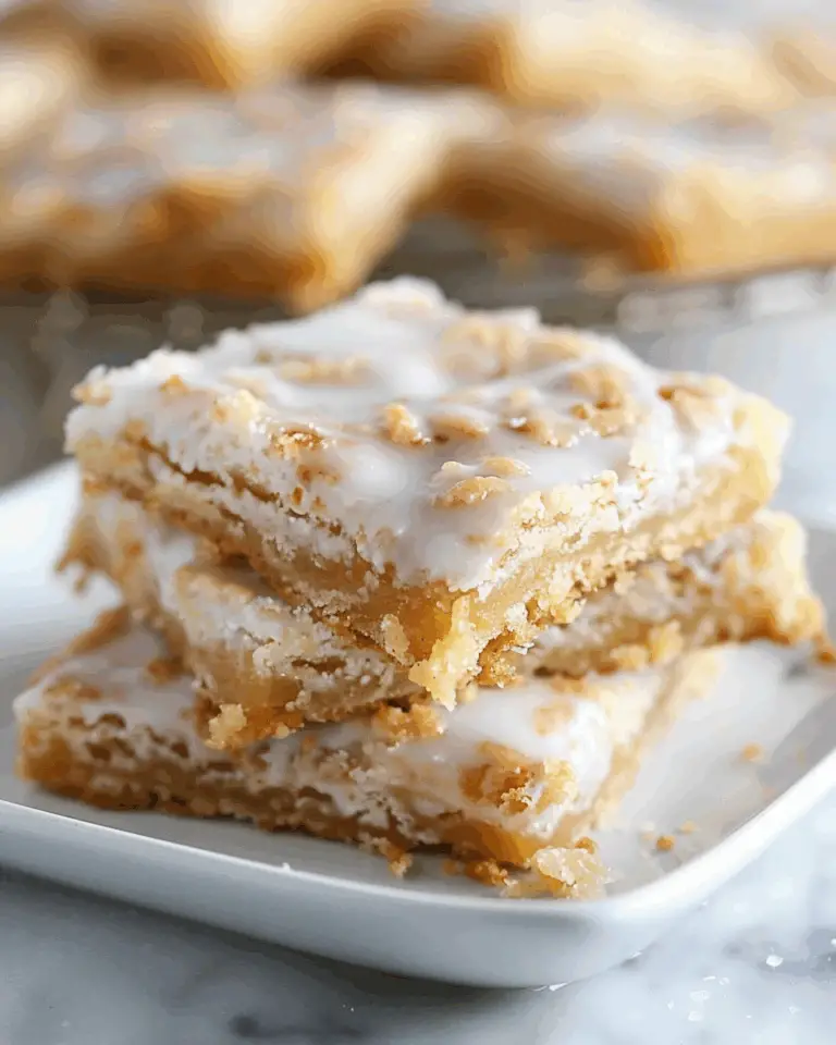 Irresistible Soft Baked Maple Donut Bars