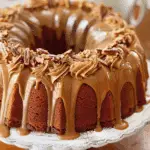 Brown Sugar Caramel Pound Cake with Caramel Frosting
