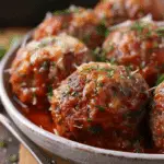 Best Mozzarella Stuffed Meatballs Recipe