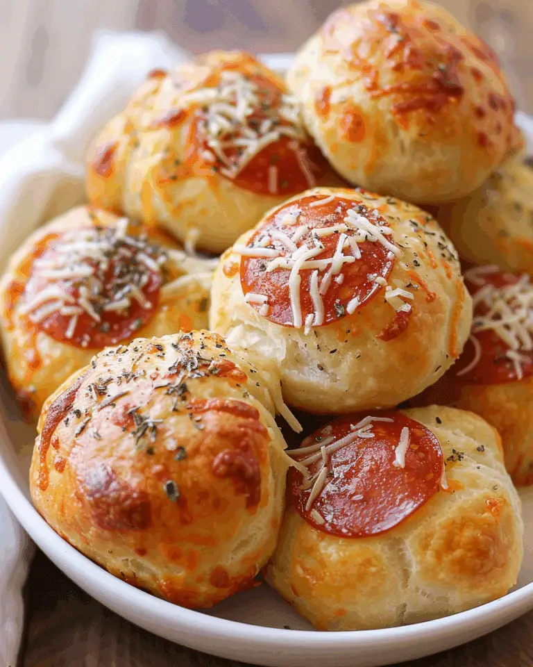Pepperoni Pizza Bombs