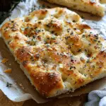 Garlic Parmesan Focaccia Bread