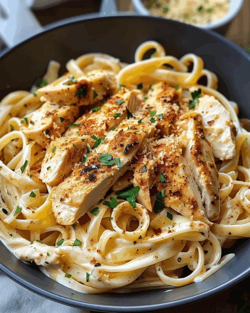 Five-Ingredient Creamy Cajun Chicken Pasta