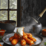 Crispy Nashville Hot Mozzarella Sticks