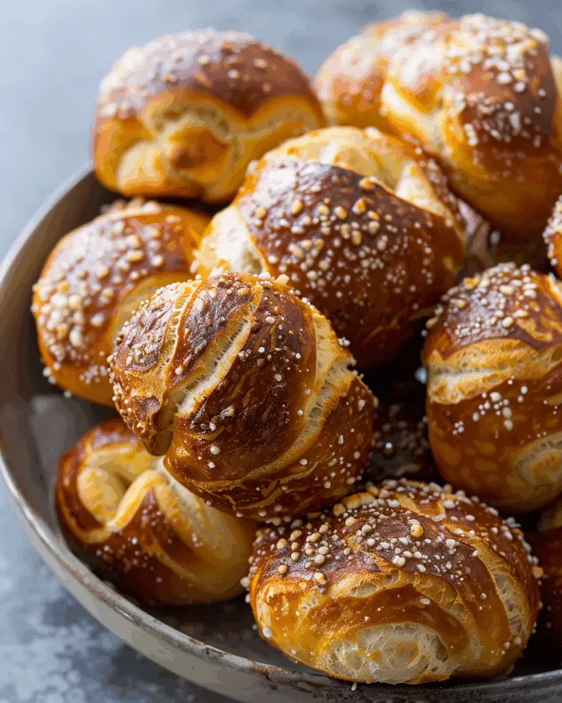 Easy Homemade Soft Pretzel Bites Recipe