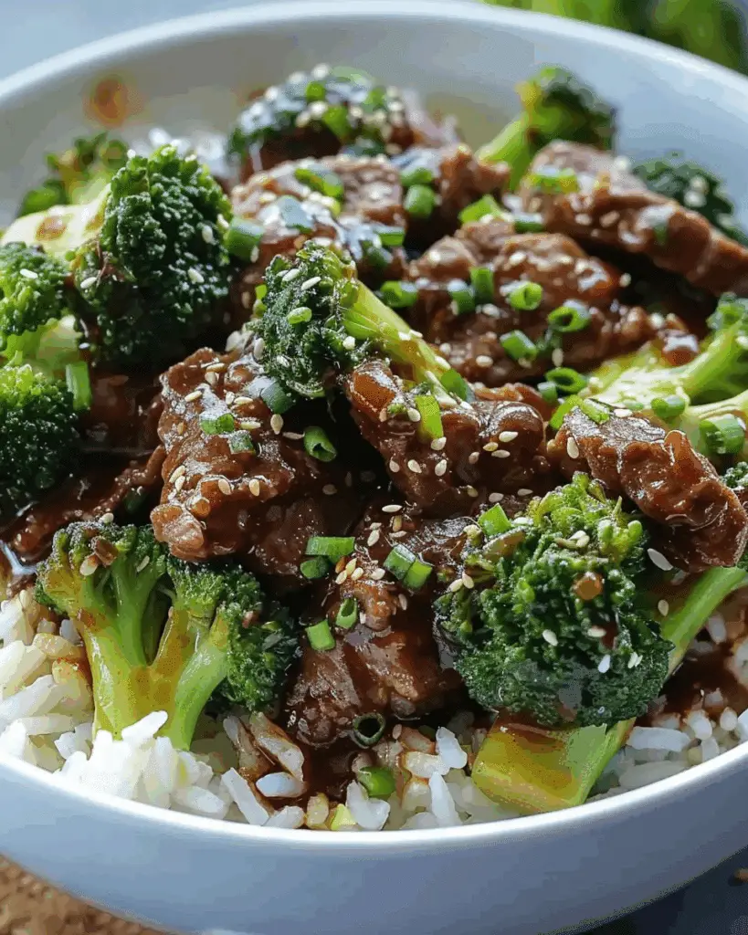 Slow Cooker Beef and Broccoli Made Easy in 3 Steps