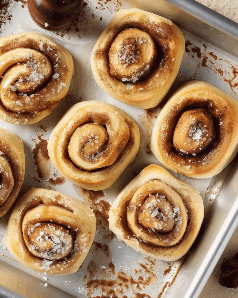 Fluffy Small Batch Cinnamon Rolls