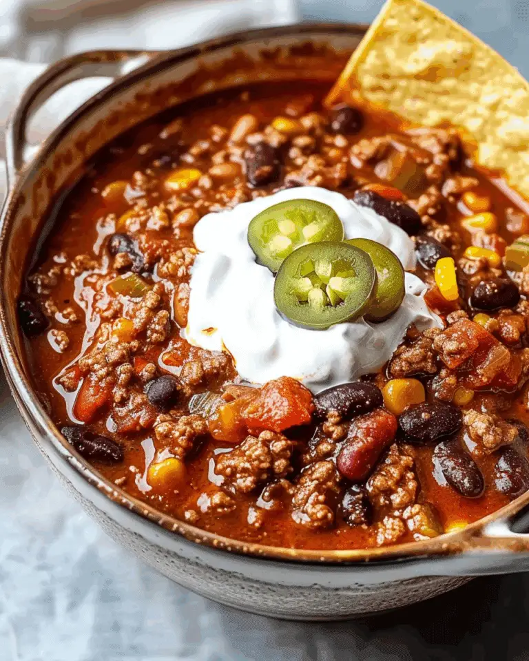 Easy Chili Recipe