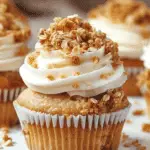Apple Crisp Cupcakes
