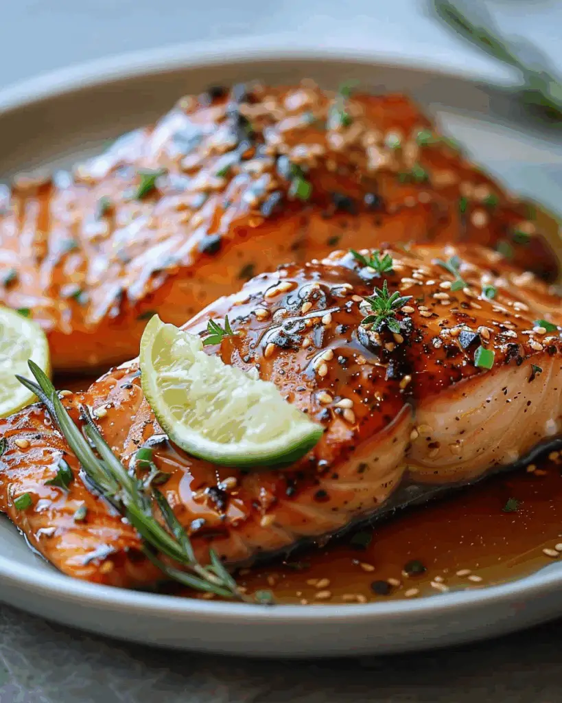 Maple Glazed Salmon