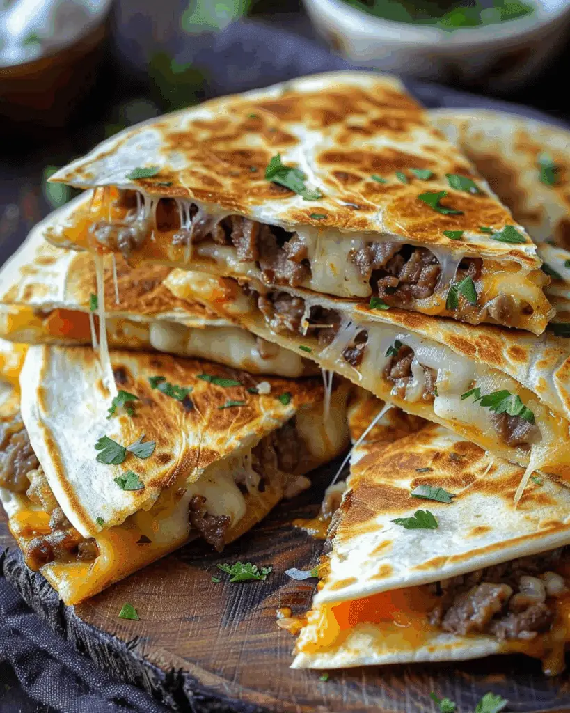 Beef & Cheese Quesadillas: Your Guide to Crispy Perfection