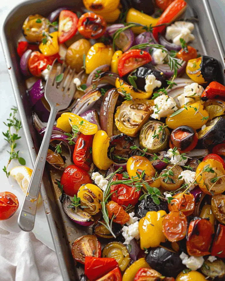 Mediterranean Roasted Vegetables