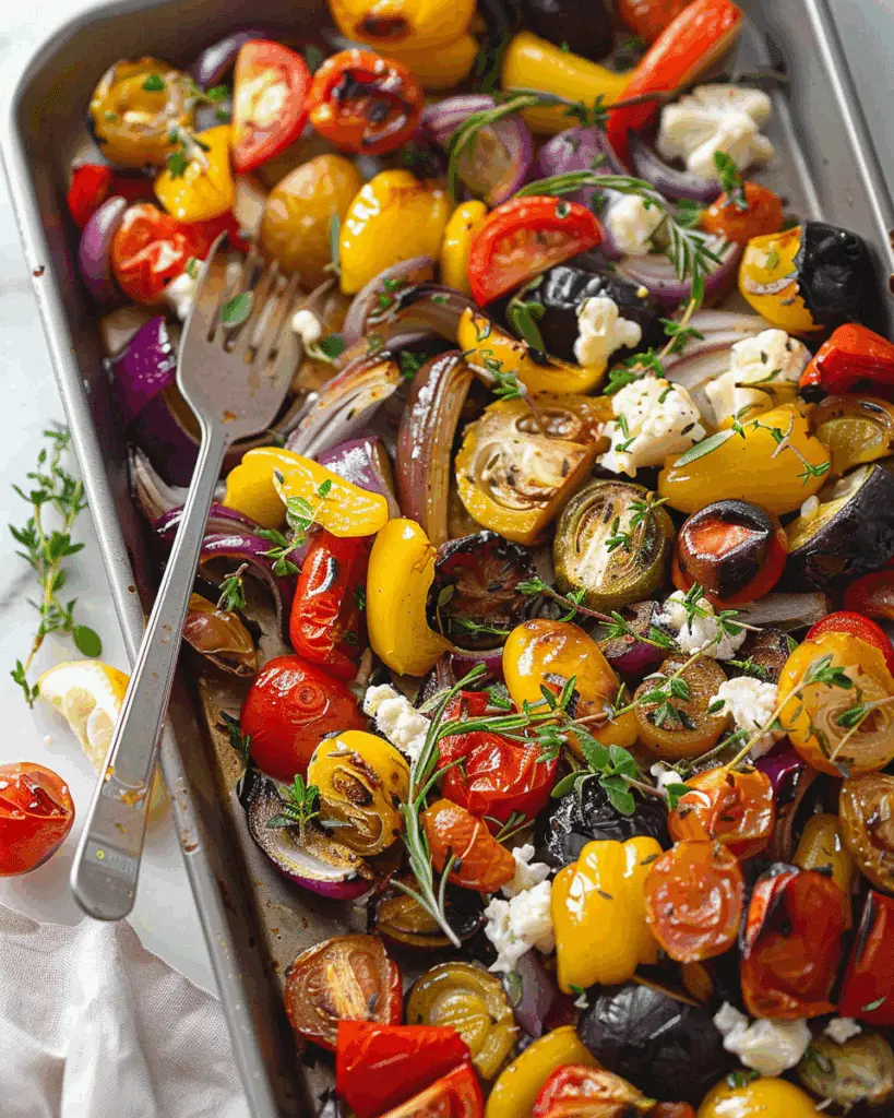 Mediterranean Roasted Vegetables