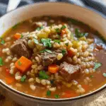 Slow Cooker Beef Barley Soup