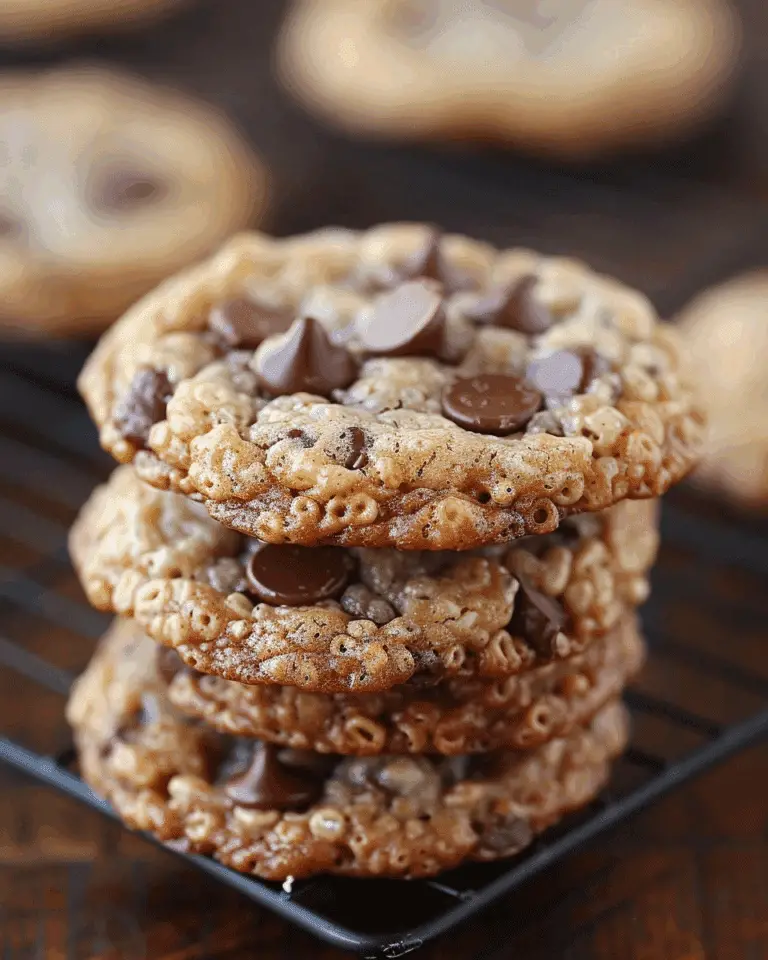 Rice Krispie Chocolate Chip Cookies