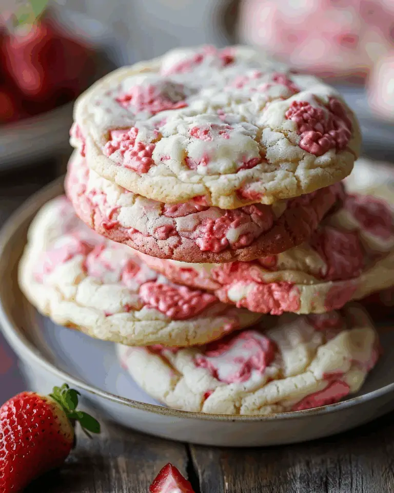 Best Strawberry Cheesecake Cookies Recipe
