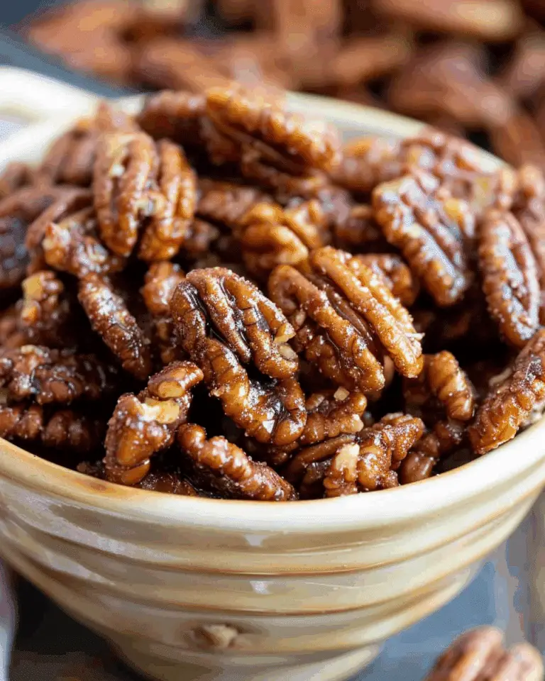 Slow Cooker Candied Cinnamon Pecans