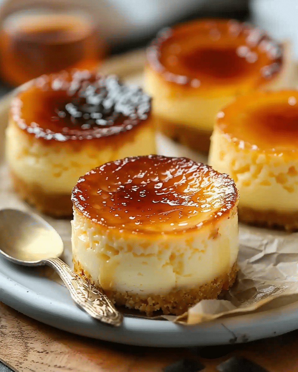 Mini Crème Brûlée Cheesecakes: A Decadent Dessert Recipe For Beginners
