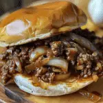 Incredible French Onion Beef Sloppy Joes