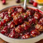 Quick Cranberry Meatballs