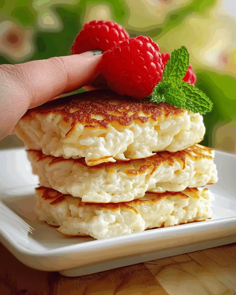 2-Ingredient Cottage Cheese Pancakes – Quick, High-Protein & Low-Carb