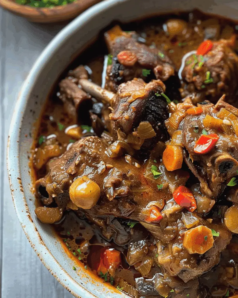 Jamaican-Style Oxtail
