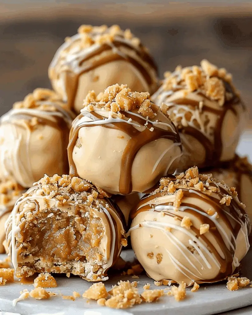 No-Bake Peanut Butter Cheesecake Balls